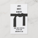 Recherche de arts martiaux cartes visite Kung fu