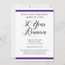Recherche de blanc violet invitations Simple