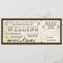 Recherche de zoo mariage invitations Vintage