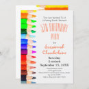 Recherche de crayon couleur invitations Coloré