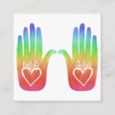 Recherche de de coeur cartes visite Coloré