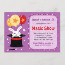 Recherche de de magicien invitations Ballon