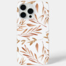 Recherche de motif de feuille iphone coques Aquarelle