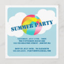 Recherche de ballon de temps invitations Partie