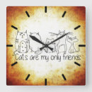 Recherche de chat horloges Kitty