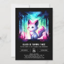Recherche de chaton adorable invitations Moderne