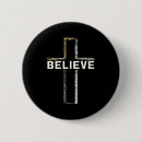 Recherche de croix chrétienne badges Minimaliste