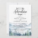 Recherche de vert sapin mariage invitations Montagne