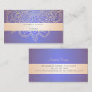 Recherche de mandala moderne cartes visite Violet