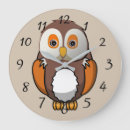Recherche de hiboux mignons horloges Pour tous