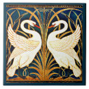 Zoek naar mooie vogel tegels Illustratie