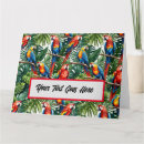 Zoek naar tropische kaarten Blauw