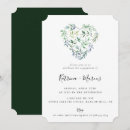 Recherche de hearts fiançailles invitations Élégant