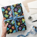Recherche de halloween crâne papier cadeau Gothique