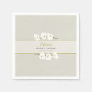 Recherche de orchidée blanche serviettes Bride