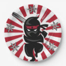 Recherche de ninja assiettes Garçons
