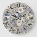 Recherche de vintage floral horloges Élégant