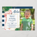 Recherche de flamant tropical invitations Aloha