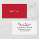 Recherche de slogans visitenkarten Éditeur