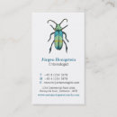 Recherche de entomologie cartes visite Insecte