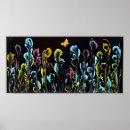 Recherche de peinture papillon fleurs posters Orange