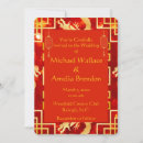 Recherche de de dragon mariage invitations Chinois
