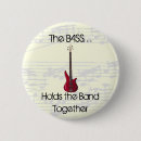 Recherche de guitare basse badges Bande