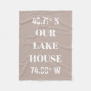 Recherche de lake house Coordonnées de ville