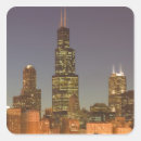 Recherche de nuit de ville autocollants Soirée