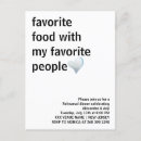 Recherche de dîner romantique cartes postales Élégant