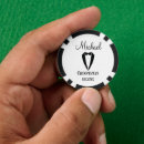 Recherche de papillon jetons poker Blanc