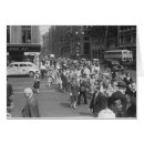 Recherche de piéton cartes postales Noir et blanc