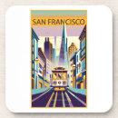Recherche de california dessous de verres Vintage