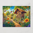 Zoek naar insecten briefkaarten Bijen