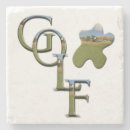 Recherche de golf dessous de verres Logo