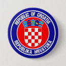Recherche de croatie badges Patriotique