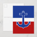 Zoek naar blauw anker briefkaarten Zeilen