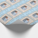 Recherche de nouveau année papier cadeau Vintage