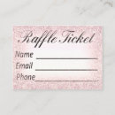 Recherche de billets de tombola invitations Rose