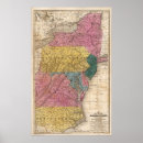 Recherche de cartes des etats unis posters New york