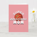 Recherche de maman de basket ball vœux cartes Drôle
