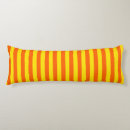 Recherche de jaune orange coussins Rayé