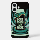 Recherche de ne touchez pas iphone coques Avertissement