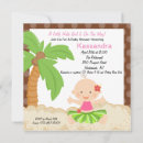 Recherche de hula baby shower invitations Plage