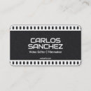 Recherche de videographer cartes visite Cinématographie