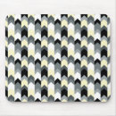 Recherche de chevron blanc tapis souris Noir