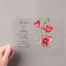 Recherche de poppy mariage invitations Floral