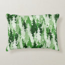 Recherche de conifères coussins Aquarelle