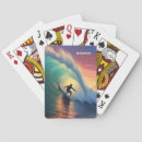 Recherche de surfer jeux de cartes Vagues