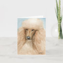 Recherche de caniche standard vœux cartes Animal familier